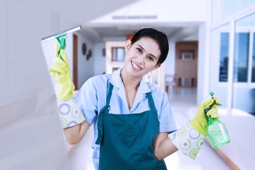 Hot water extraction equipment used for carpet cleaning
